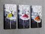 Wallity UC033 Lienzo Decorativo Multicolor (3 Piezas)